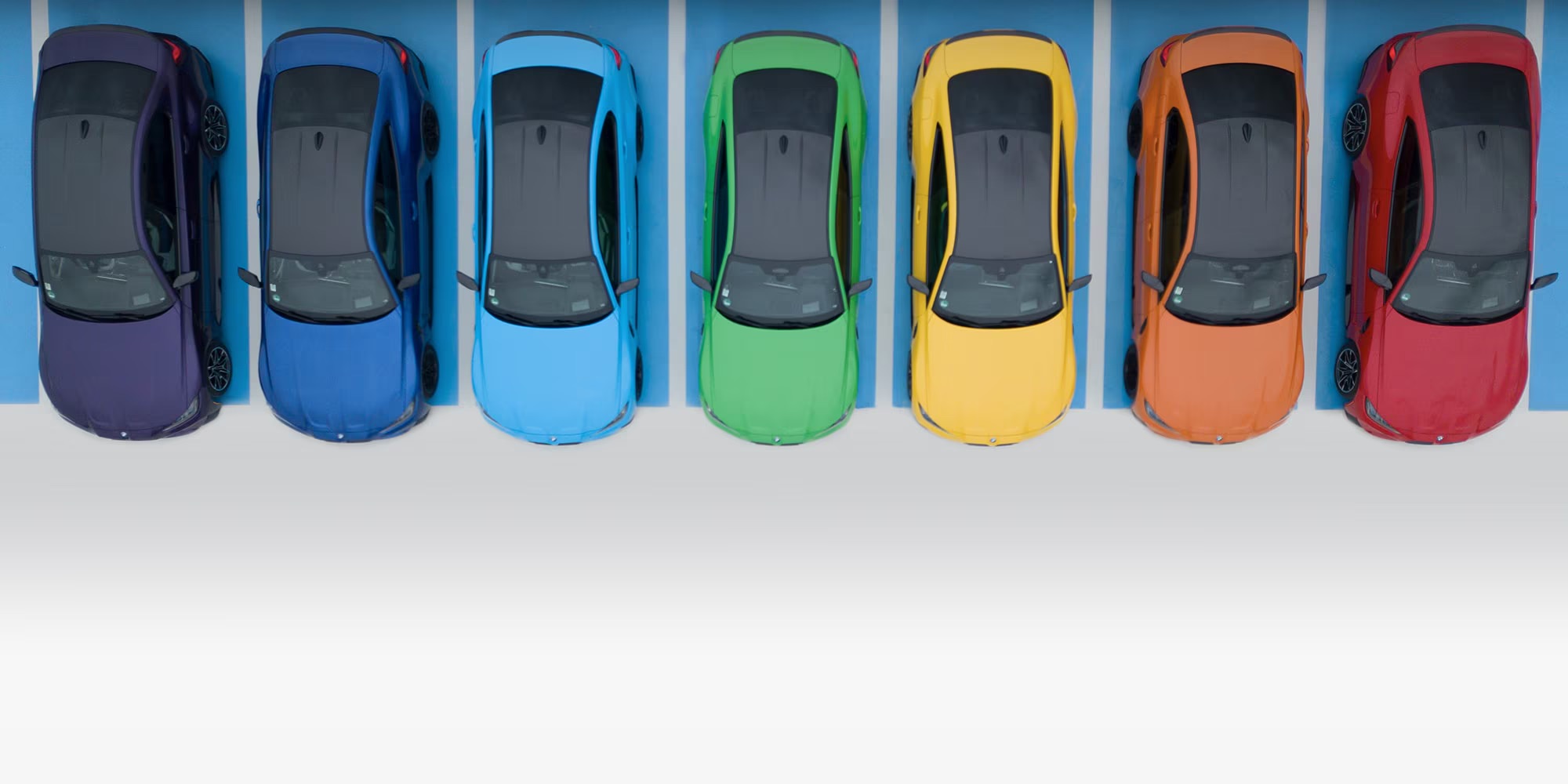 a lineup of different colored BMW vehicles from Lou Bachrodt BMW