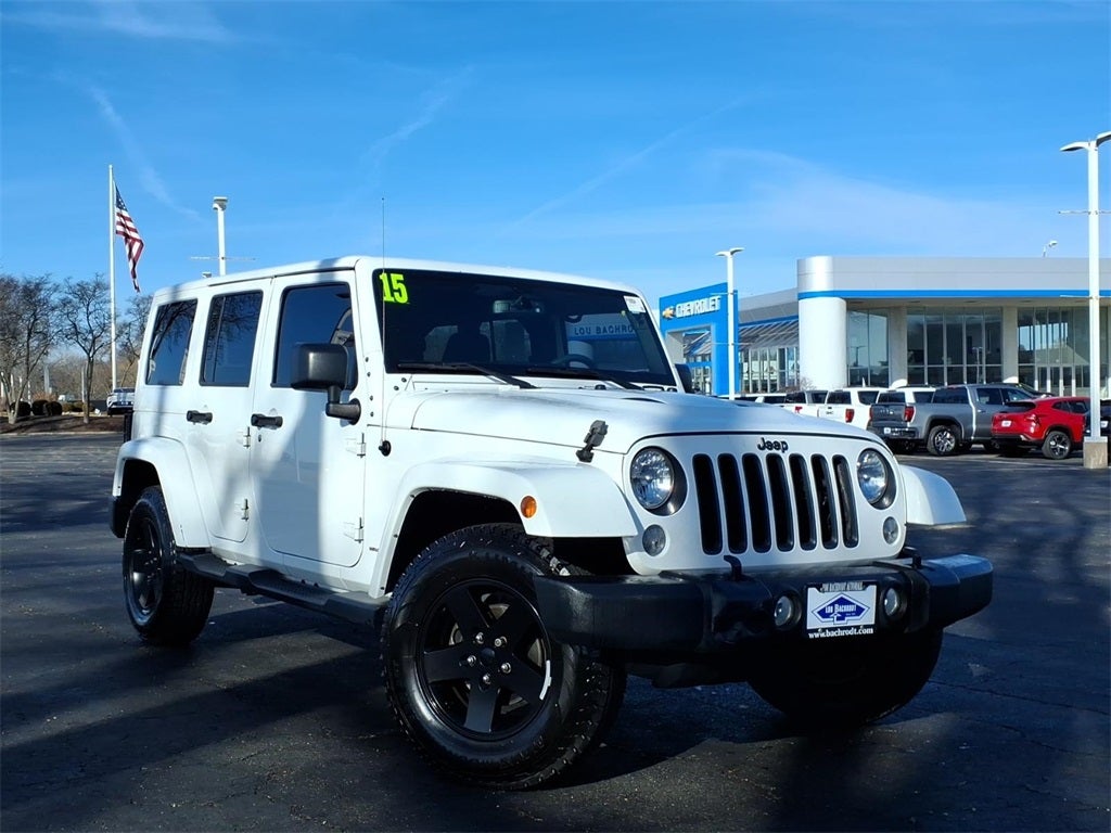 2015 Jeep Wrangler Unlimited Sahara Altitude