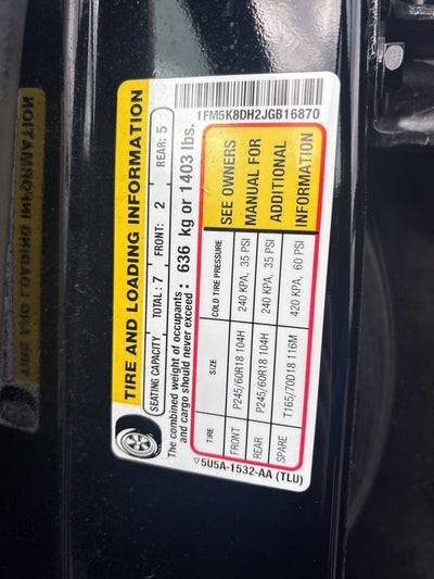 2018 Ford Explorer XLT