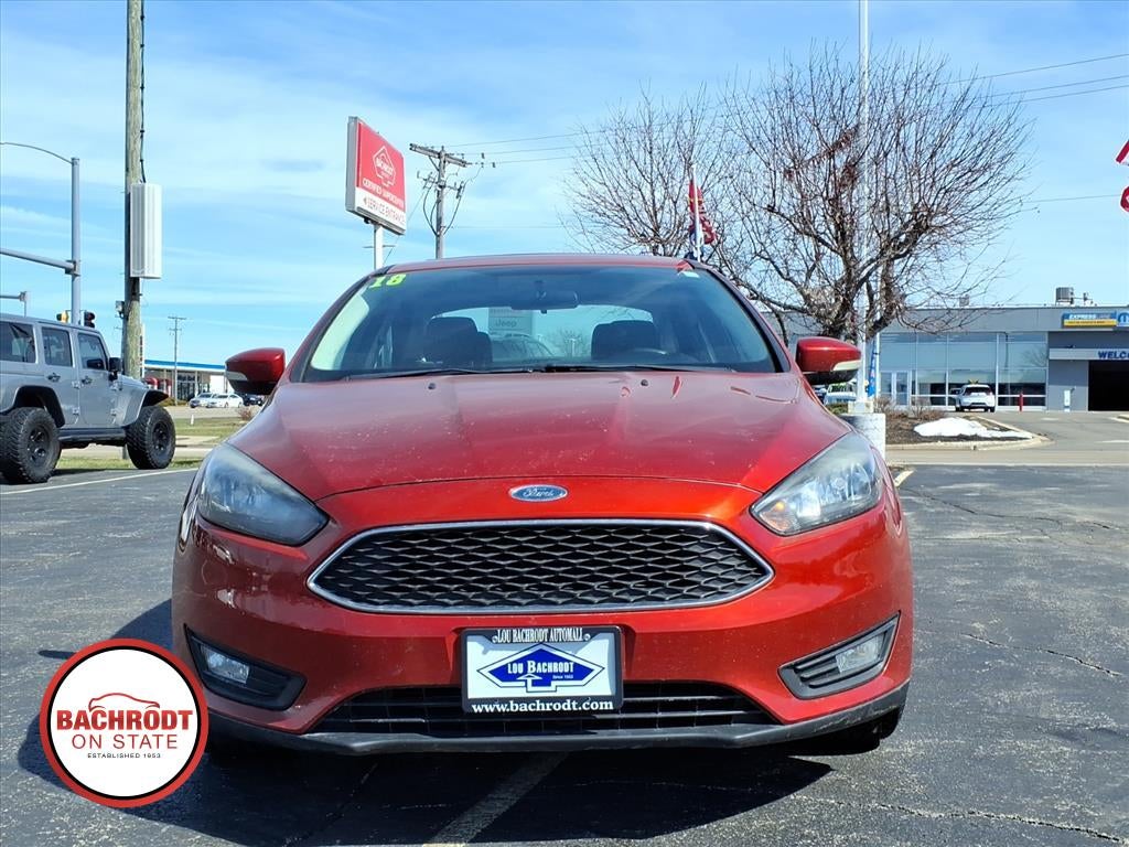 Used 2018 Ford Focus SEL with VIN 1FADP3H24JL300635 for sale in Rockford, IL