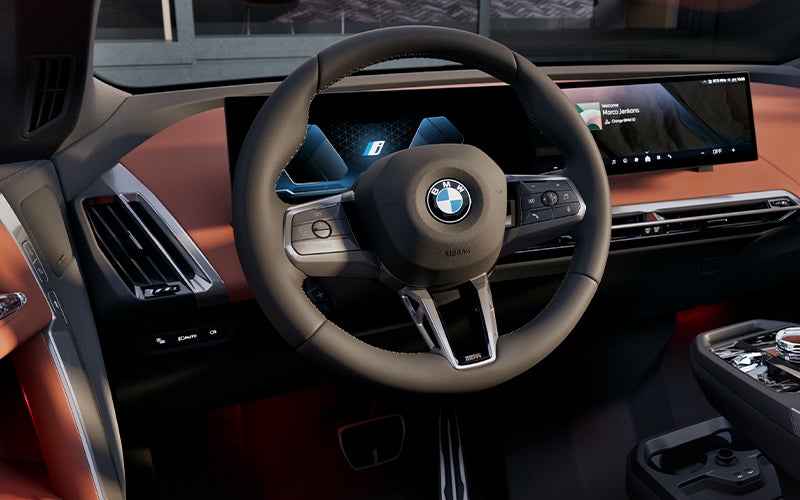 The BMW iX steering wheel. | Bachrodt BMW in Rockford IL