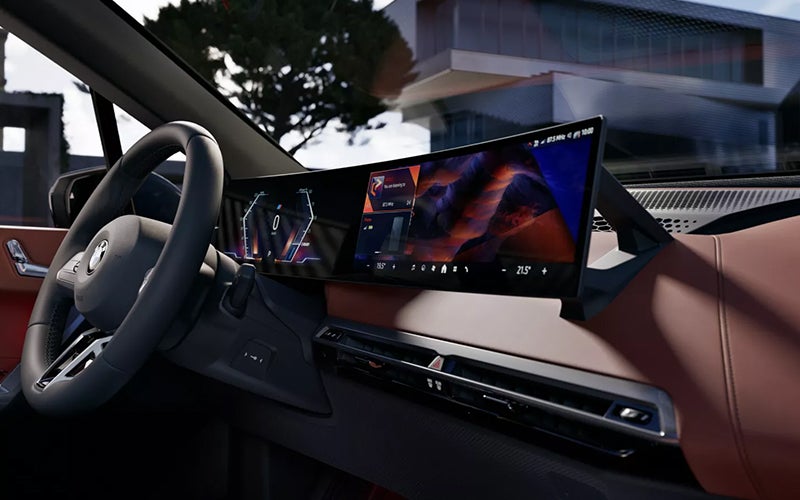 The BMW iX Curved Display. | Bachrodt BMW in Rockford IL