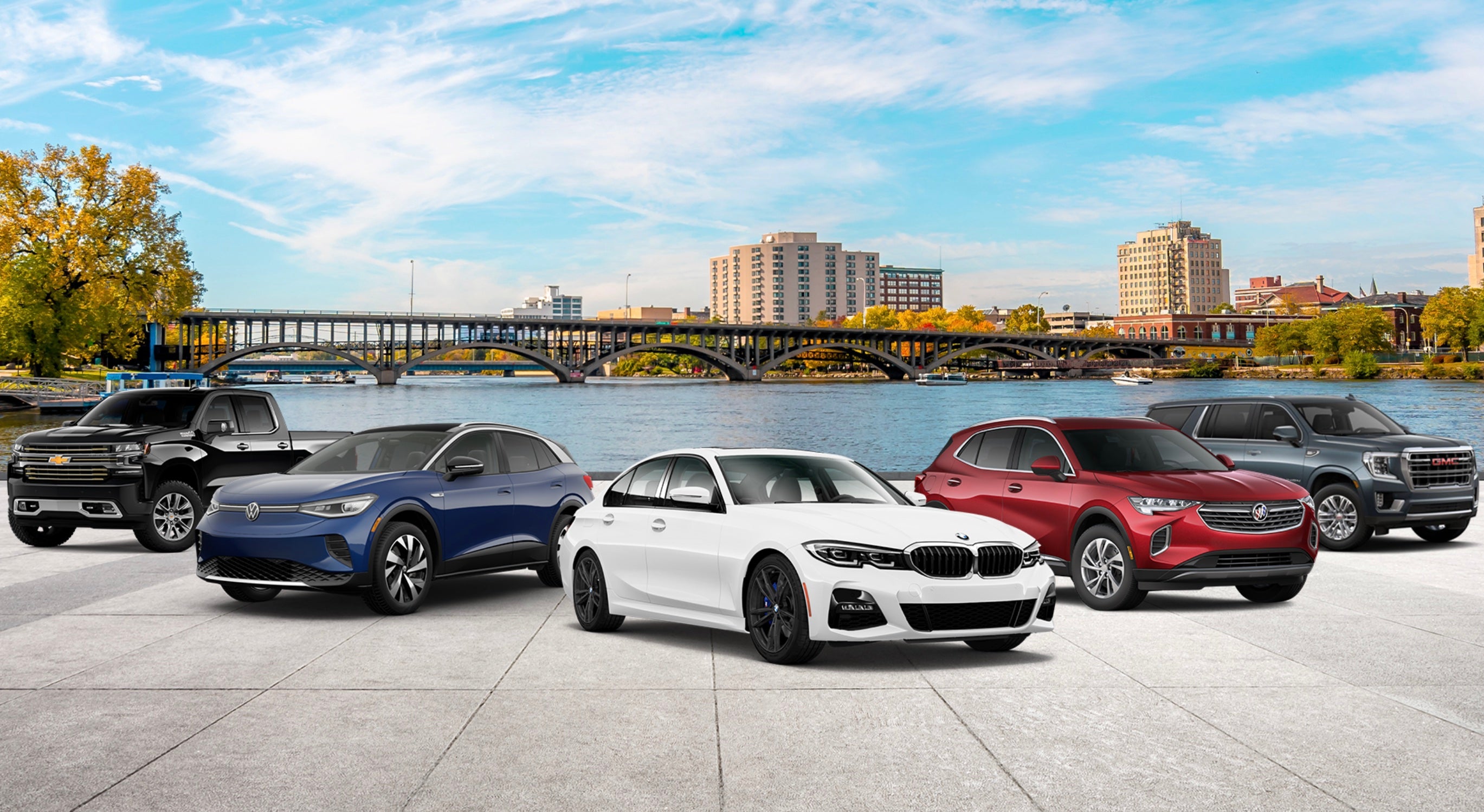 Lou Bachrodt BMW Dealership Showroom in Rockford IL