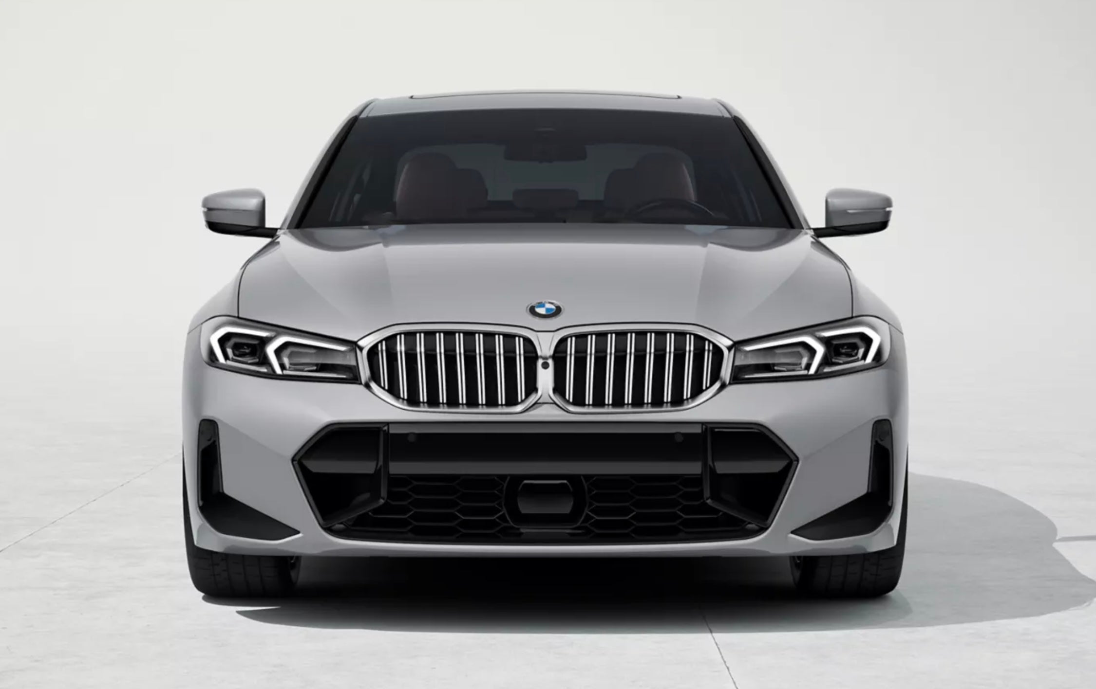 BMW M3 exterior front angle view