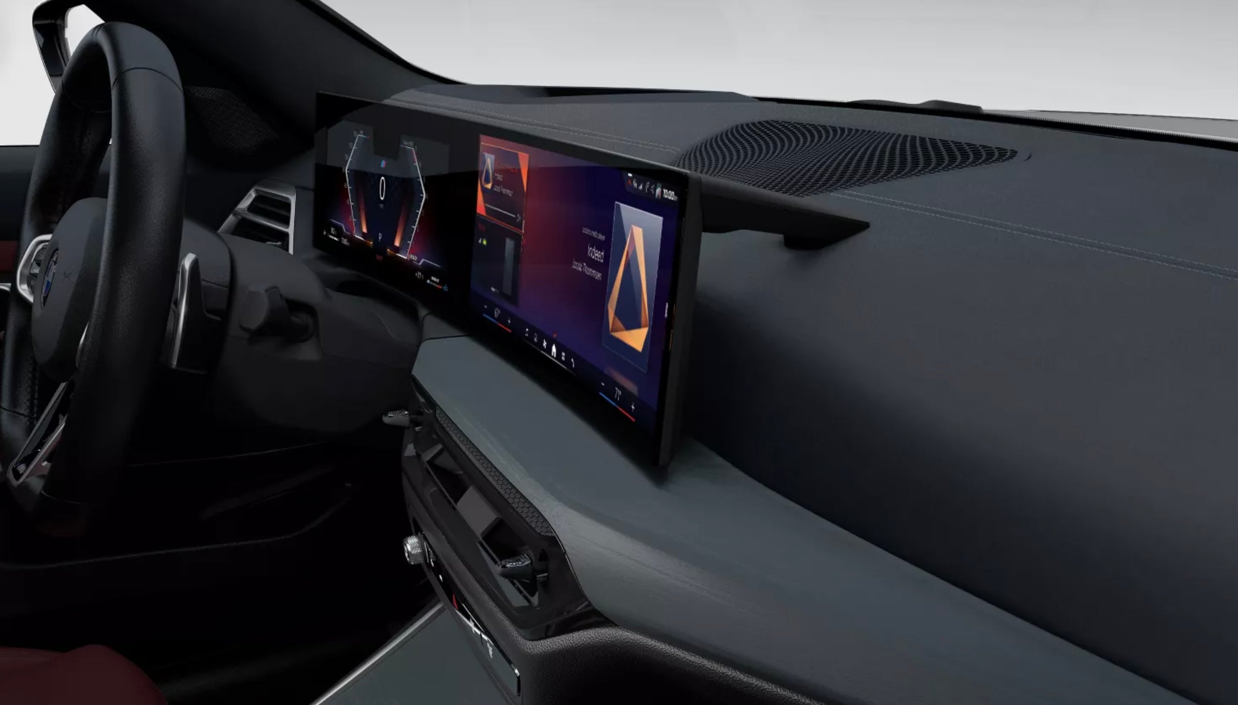 BMW M3 rear three-quarter view